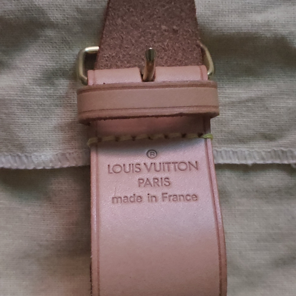 100% Authentic LV luggage belt